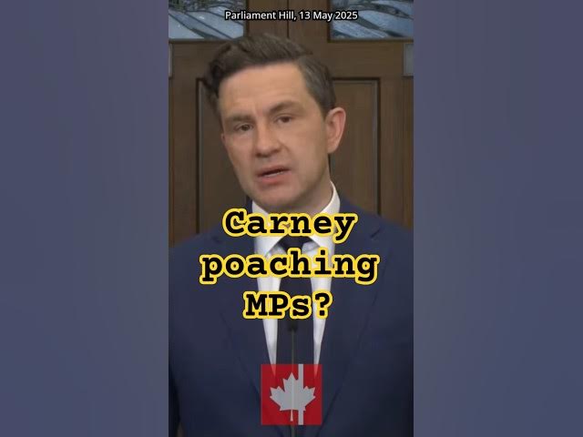 Video thumbnail for Is Poilievre worried that Liberals are trying to poach Conservative MPs?