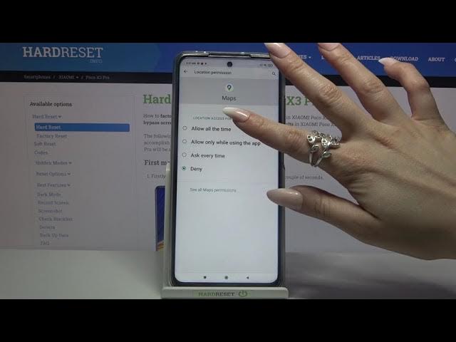 Video thumbnail for POCO X3 Pro – managing the apps permissions