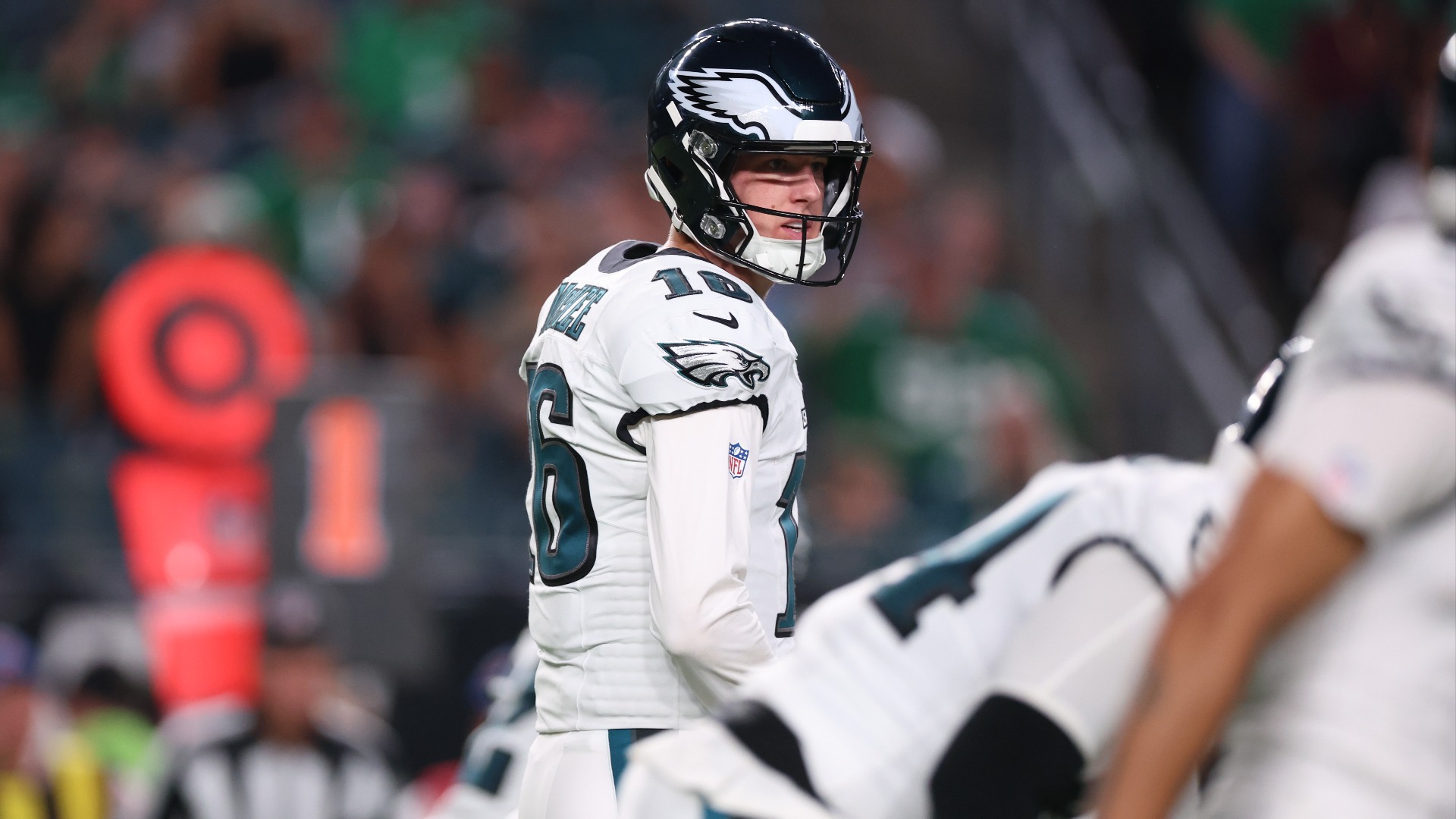 Video thumbnail for Eagles Turn to Tanner McKee as Jalen Hurts Sidelined
