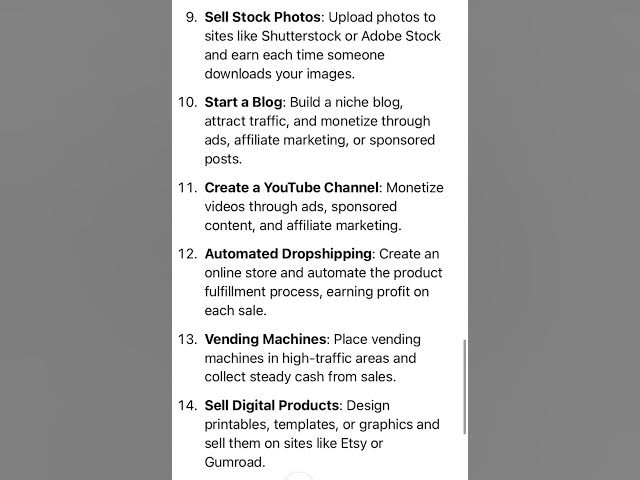 'Video thumbnail for 20 Passive Income Secrets'