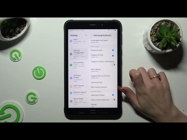 Video thumbnail for How to Enter Text Correction Options on SAMSUNG Galaxy Tab Active3