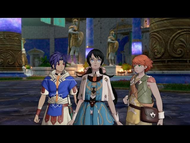 Video thumbnail for Fire Emblem: Fortune's Weave - 1 Cai's Path Ch 9: Ultand Screams! | Tailla Notices Zenzele Painting
