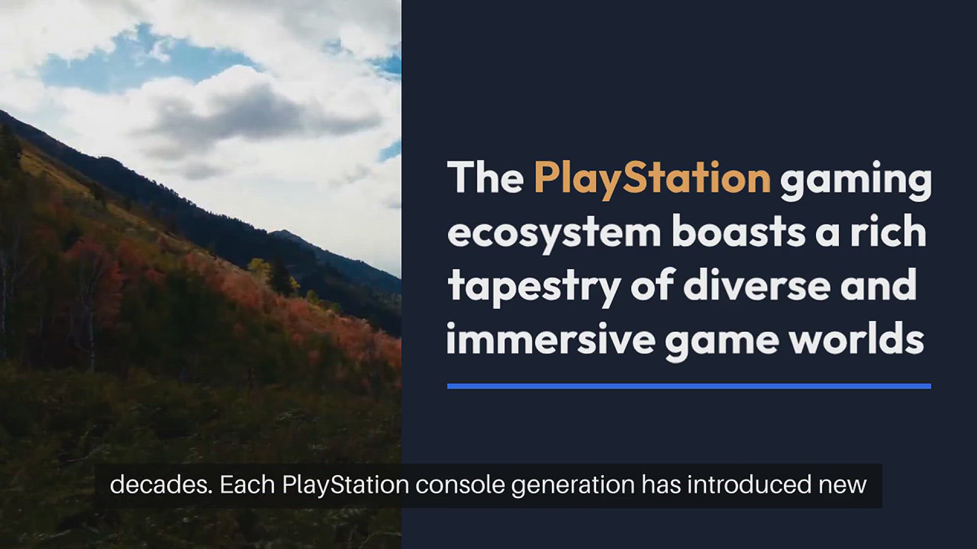 'Video thumbnail for PlayStation Game Worlds'