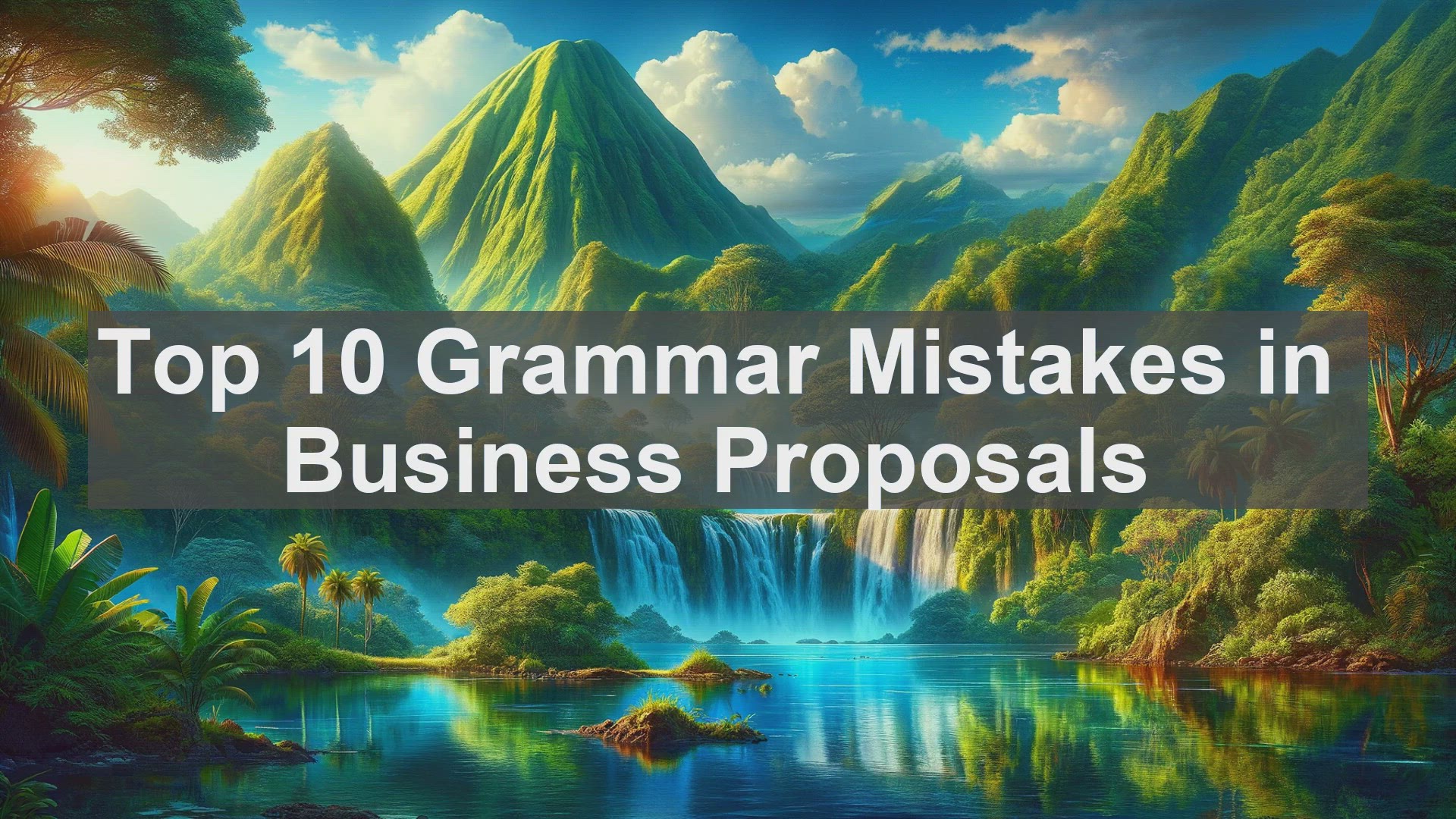 'Video thumbnail for Top 10 Grammar Mistakes in Business Proposals'