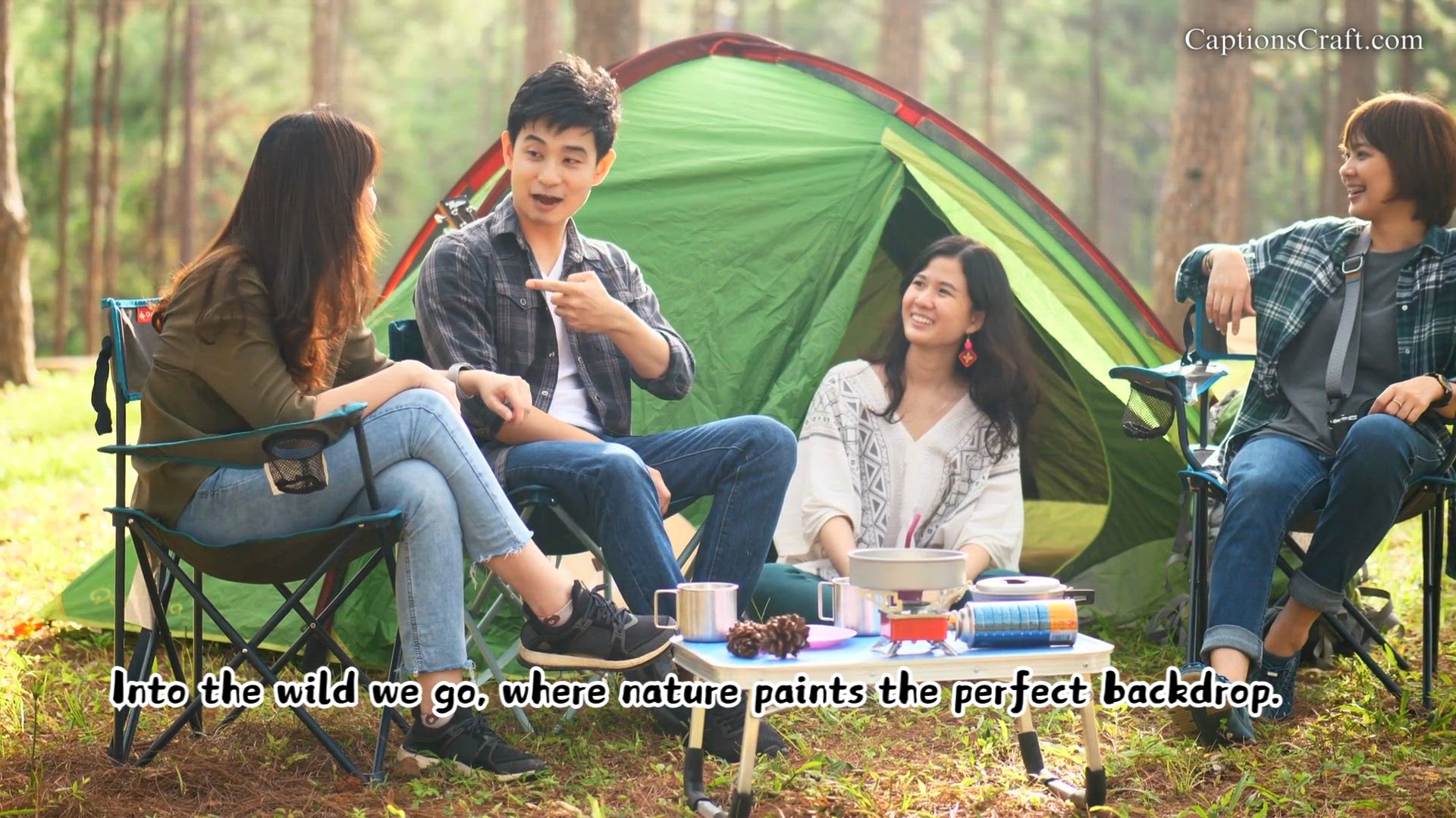 'Video thumbnail for Embrace the Great Outdoors with Inspiring Camping Captions and Quotes for Instagram Explore Nature's Beauty, Campfire Stories, Starry Skies, Adventure Seekers, and Tranquil Escapes Under the Open Sky '