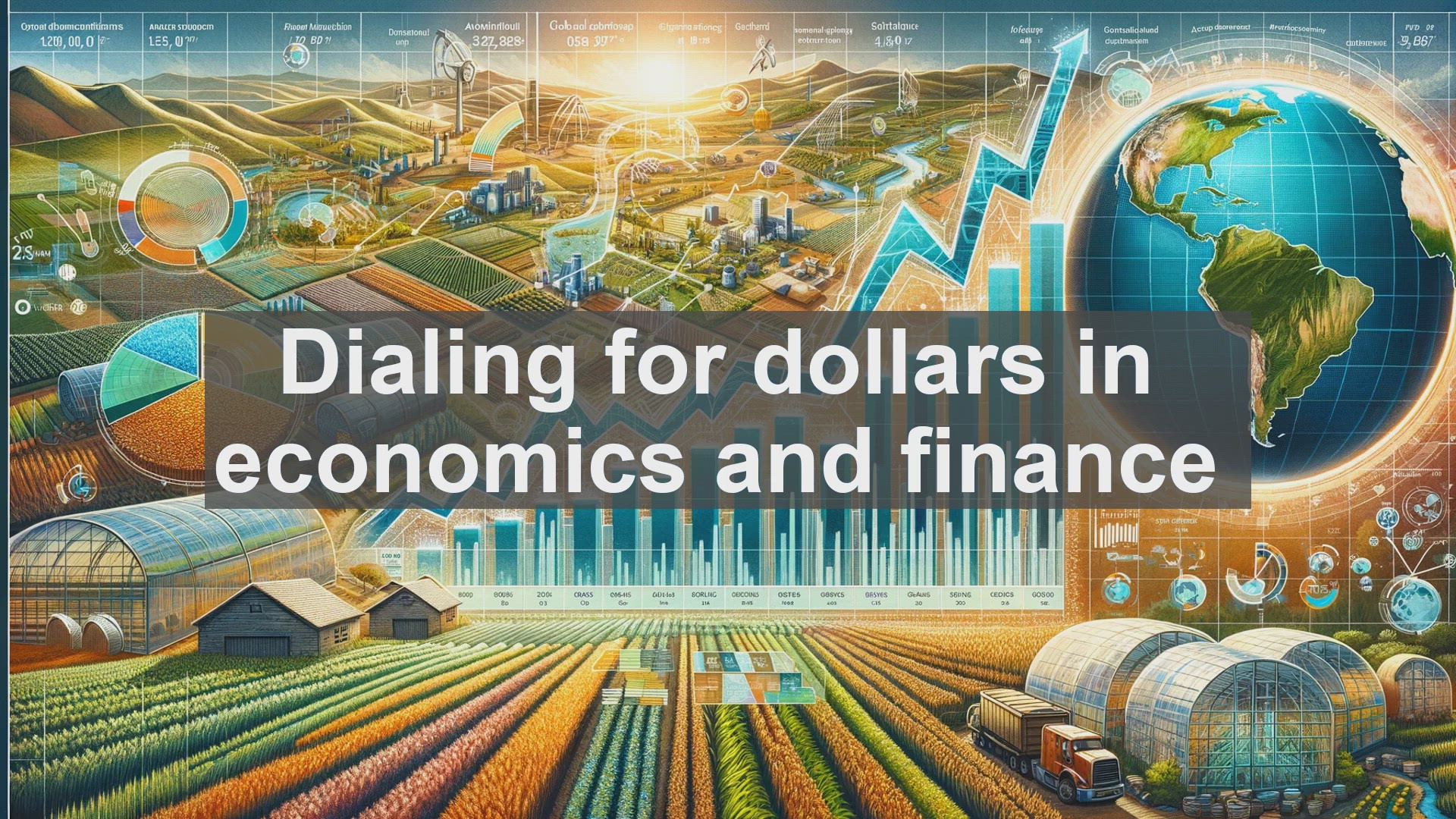 'Video thumbnail for Dialing for dollars in economics and finance'