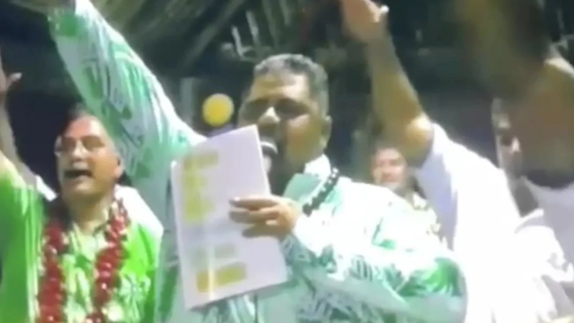 Video thumbnail for Samoa Prime Minister apologises after Nazi salute video surfaces