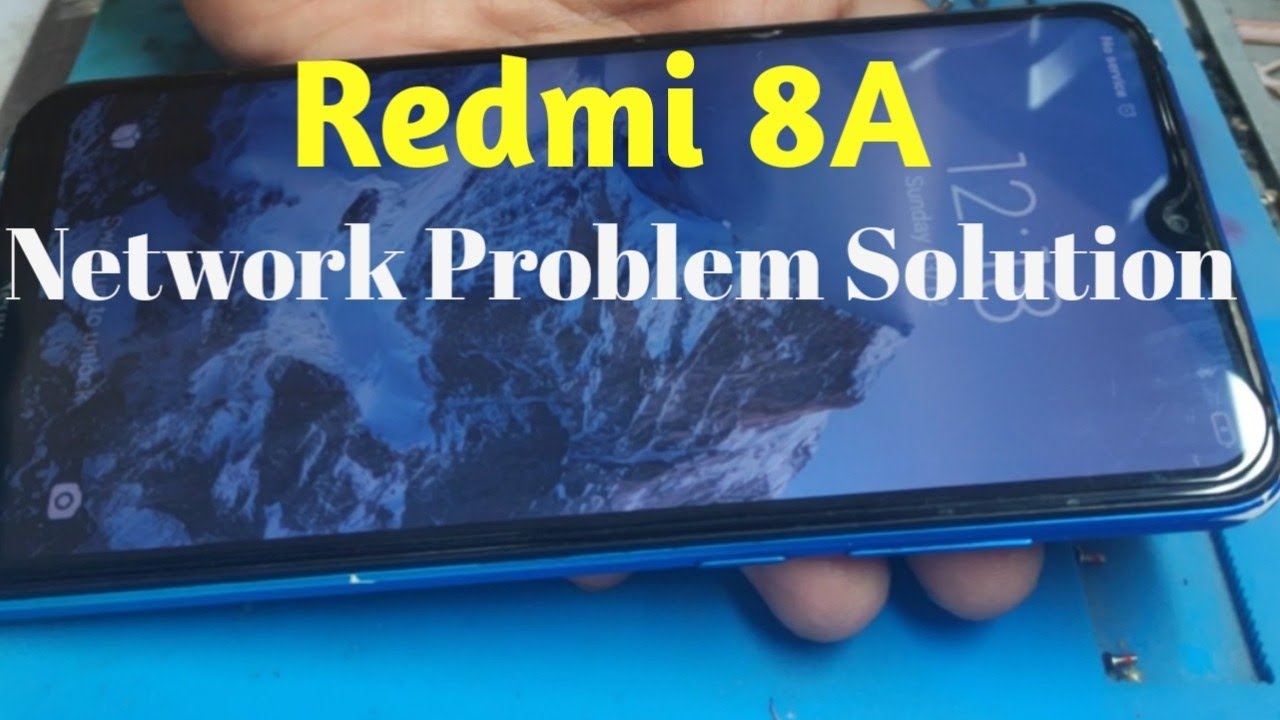 Video thumbnail for Redmi 8A Network problem Solution