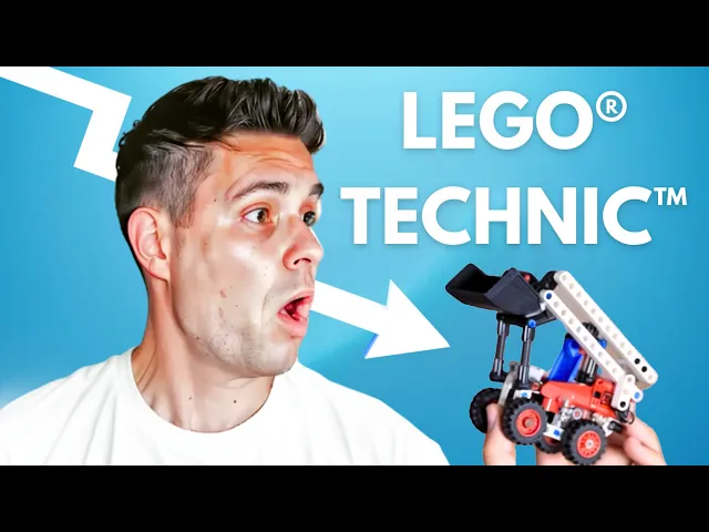 Video thumbnail for The LEGO Technic Skid Steer Loader 42116 - An Awesome Build