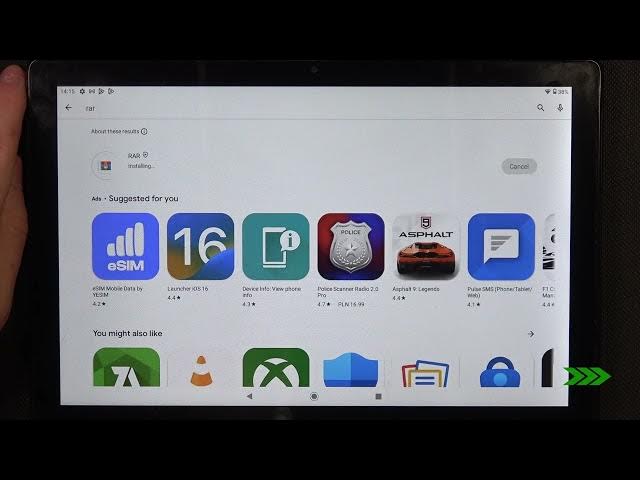 Video thumbnail for How To Install RAR App on ALCATEL 1T 10 SMART?
