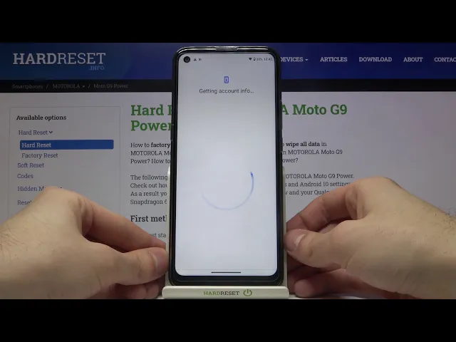 Video thumbnail for How to Enable Google Backup on MOTOROLA Moto G9 Power – Save Data
