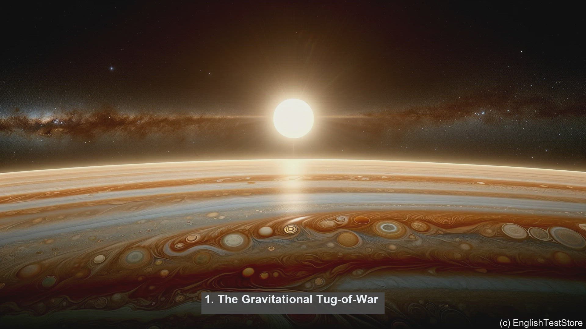 'Video thumbnail for 10 Things You Didn't Know About Jupiter's Distance from Earth'