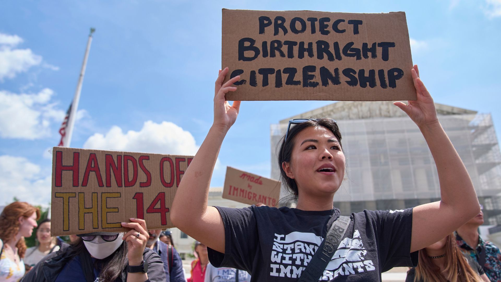 Video thumbnail for Trump bid to scrap US birthright citizenship: Who will it affect?