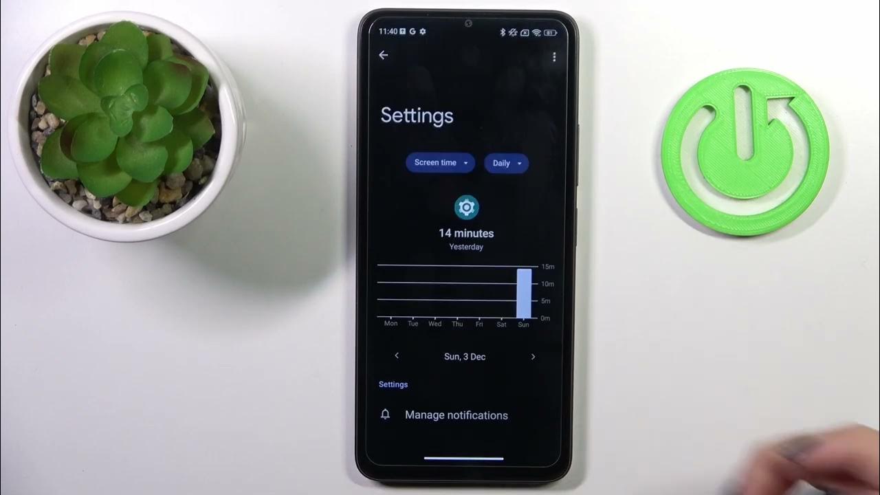 Video thumbnail for How to Check Total Screen Time in POCO C65 – Screen Time