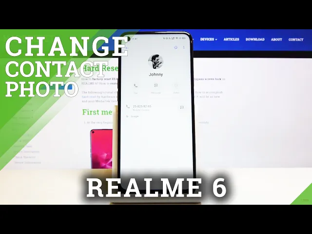 Video thumbnail for How to Personalize Contacts in REALME 6 – Add Photo to Contact