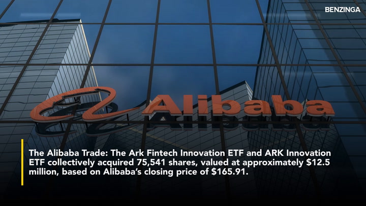 'Video thumbnail for Cathie Wood Goes Big On Chinese Tech- Ark Invest Places $26 Million Bet On Alibaba And Baidu, Dumps Palantir Stock'
