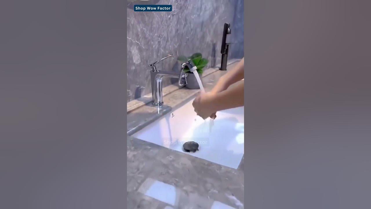 Video thumbnail for Revolutionize Your Sink: 1080° Rotating Robotic Arm Faucet | Kitchen Innovation | Check Description