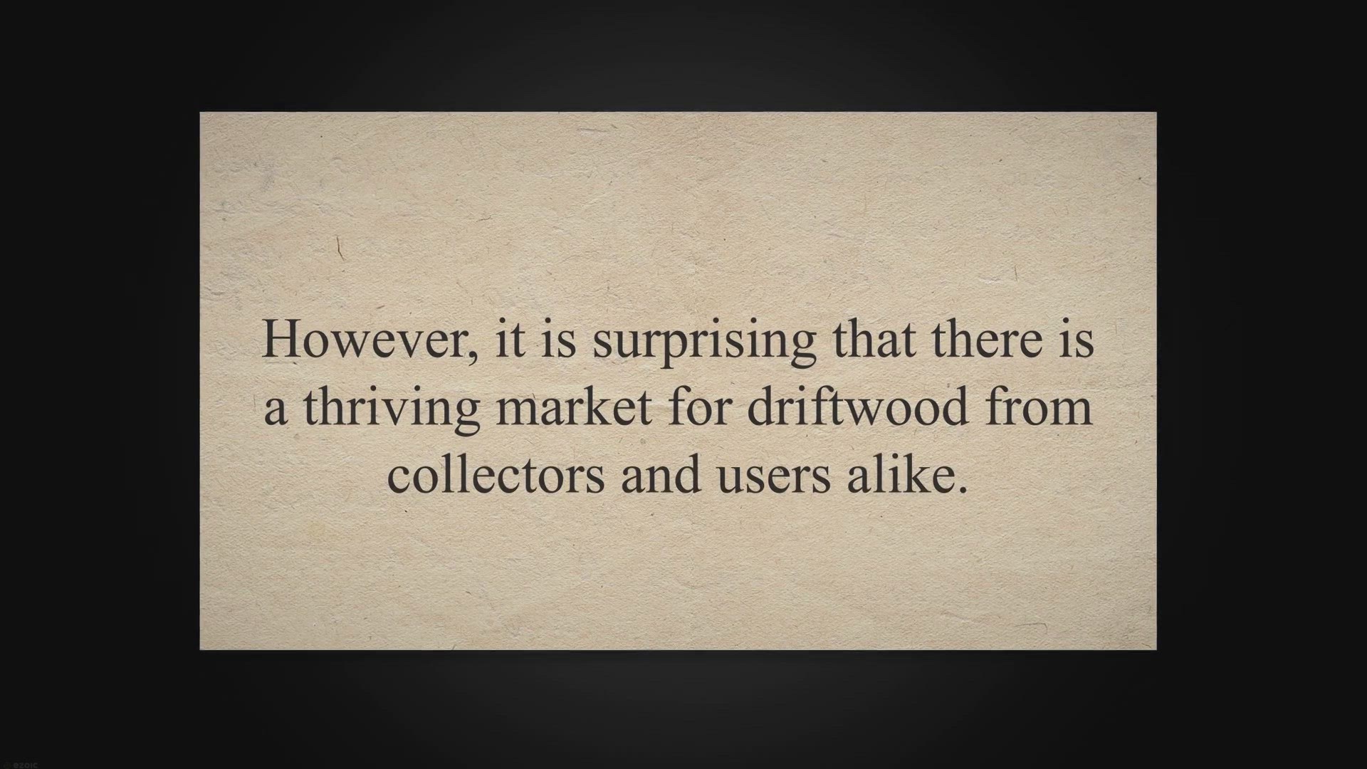 Video thumbnail for Can You Collect And Sell Driftwood