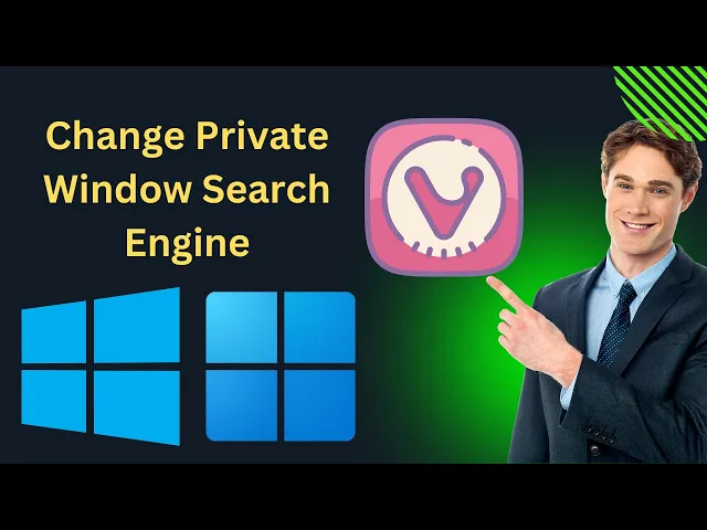 'Video thumbnail for How to Change Vivaldi Private Window Search Engine on Windows 11 or 10 | GearUpWindows Tutorial'