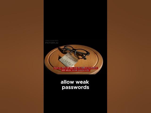 'Video thumbnail for 90% of Top Websites Allow Weak Passwords!'