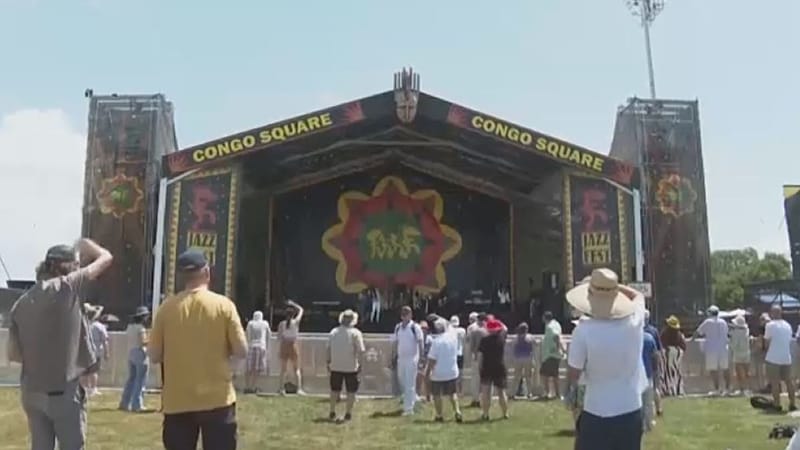 Video thumbnail for New Orleans' Jazz Fest honors Jamaican heritage