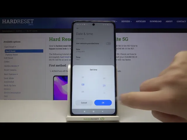 Video thumbnail for How to Set Up Date&Time in Xiaomi Mi 10T Lite 5G - Pick ProperTime-Zone