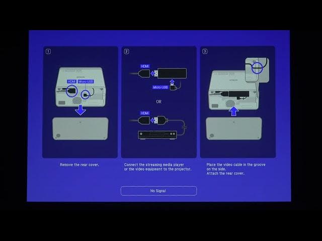 Video thumbnail for How To Reset Image Settings on Projector Epson EF-100B?