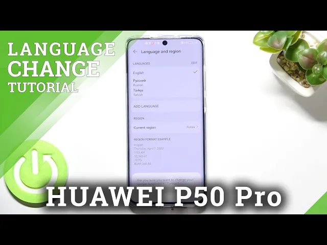 Video thumbnail for How to Change System Language on HUAWEI P50 Pro - Change Device Language