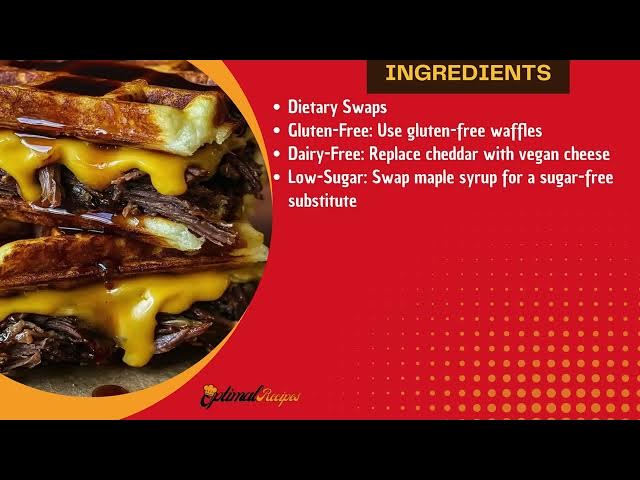 Video thumbnail for Waffle Sandwich – Easy Brunch or Lunch Idea