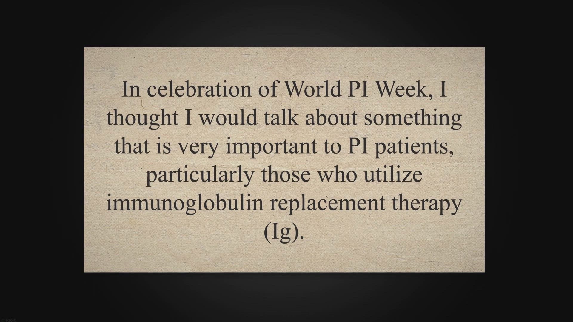 Video thumbnail for Saving Lives: Why it's important to donate plasma • Chronic Illness Blog: Life with CVID