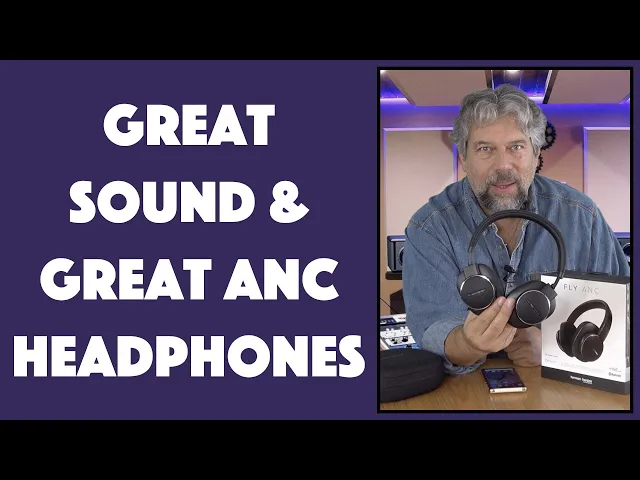 Video thumbnail for Harman Kardon FLY ANC Headphones -- REVIEW