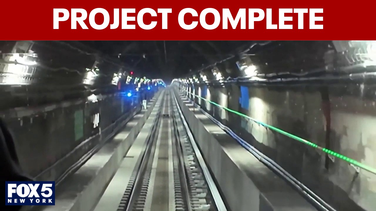 Video thumbnail for Amtrak completes East River Tunnel Project: What it means