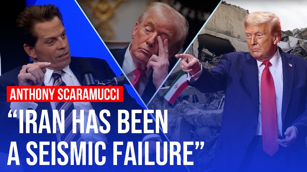 Video thumbnail for Anthony Scaramucci reflects on Trump's 'catastrophic' Iran war