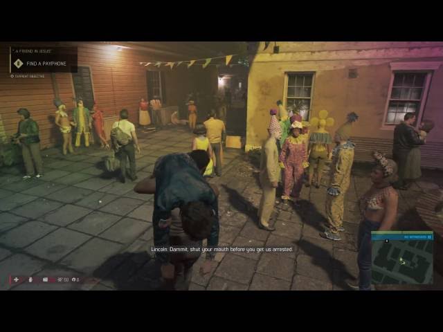 Video thumbnail for Mafia lll - A Friend In Jesus: Mardi Gras French Ward: Find a Payphone, Police Alerter, Get To Car