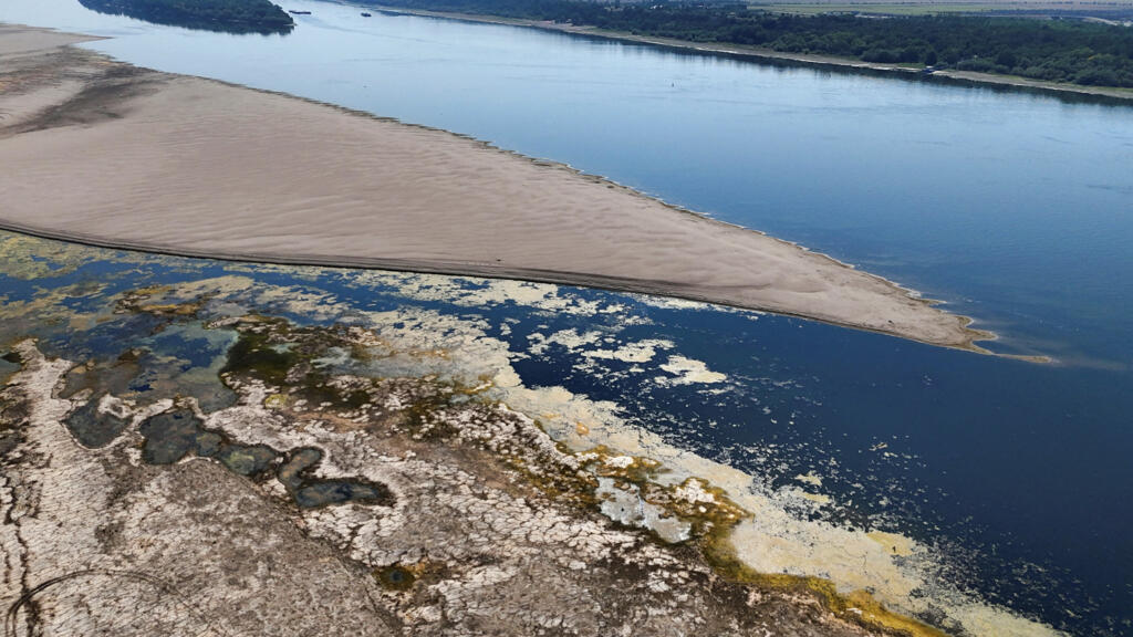 Video thumbnail for Drought-hit Danube gives way to mammoth fossil hunt in Bulgaria