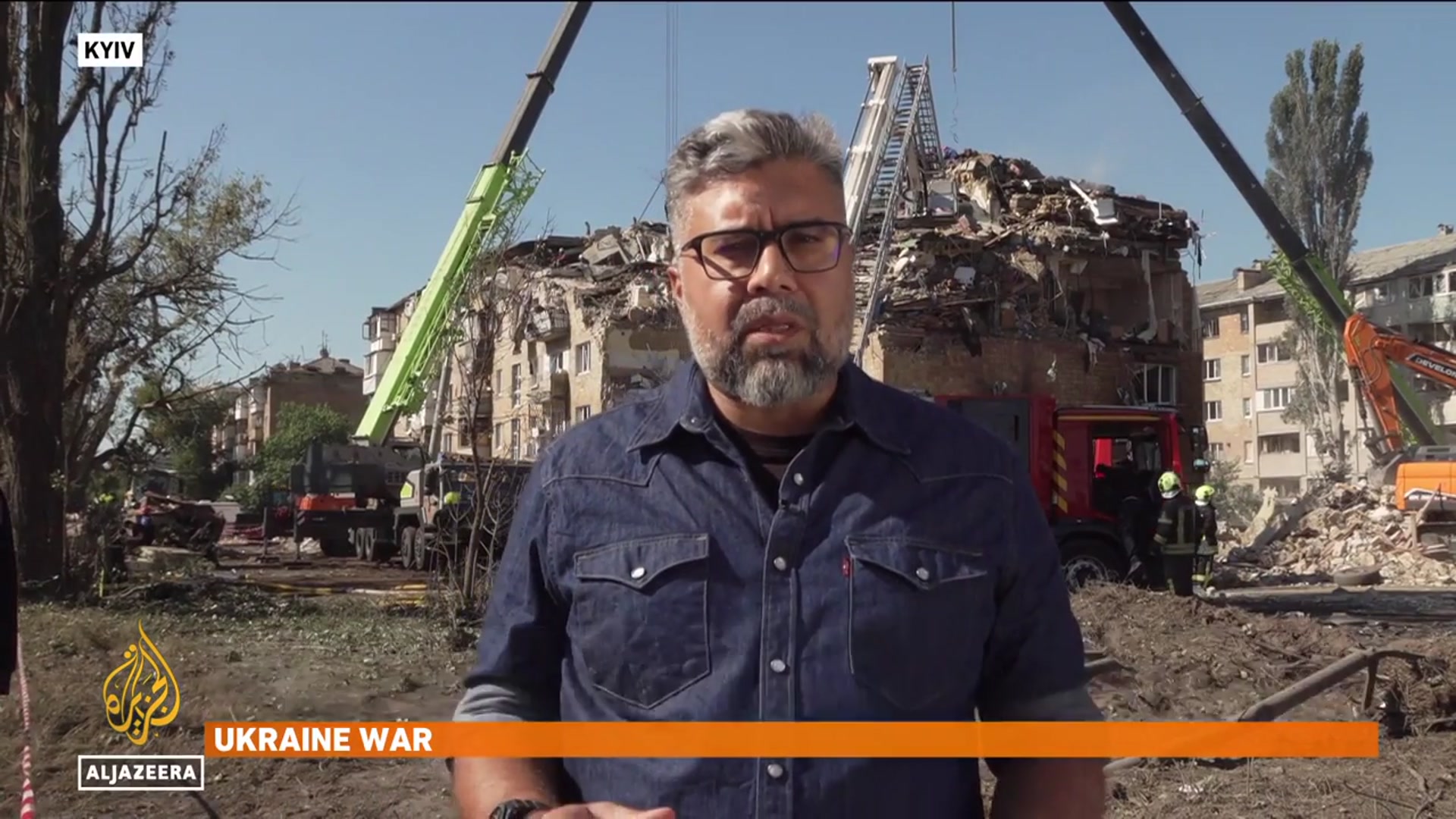 'Video thumbnail for Several killed, dozens wounded in Russian missile and drone attack on Ukraine's Kyiv'