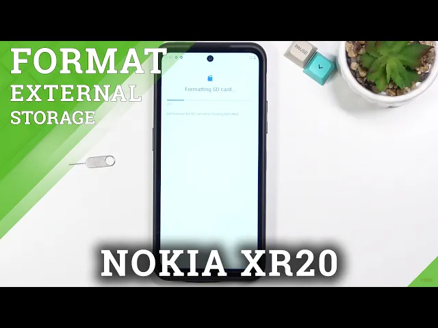 Video thumbnail for How to Format SD Card in NOKIA XR20 - Reset SD Card