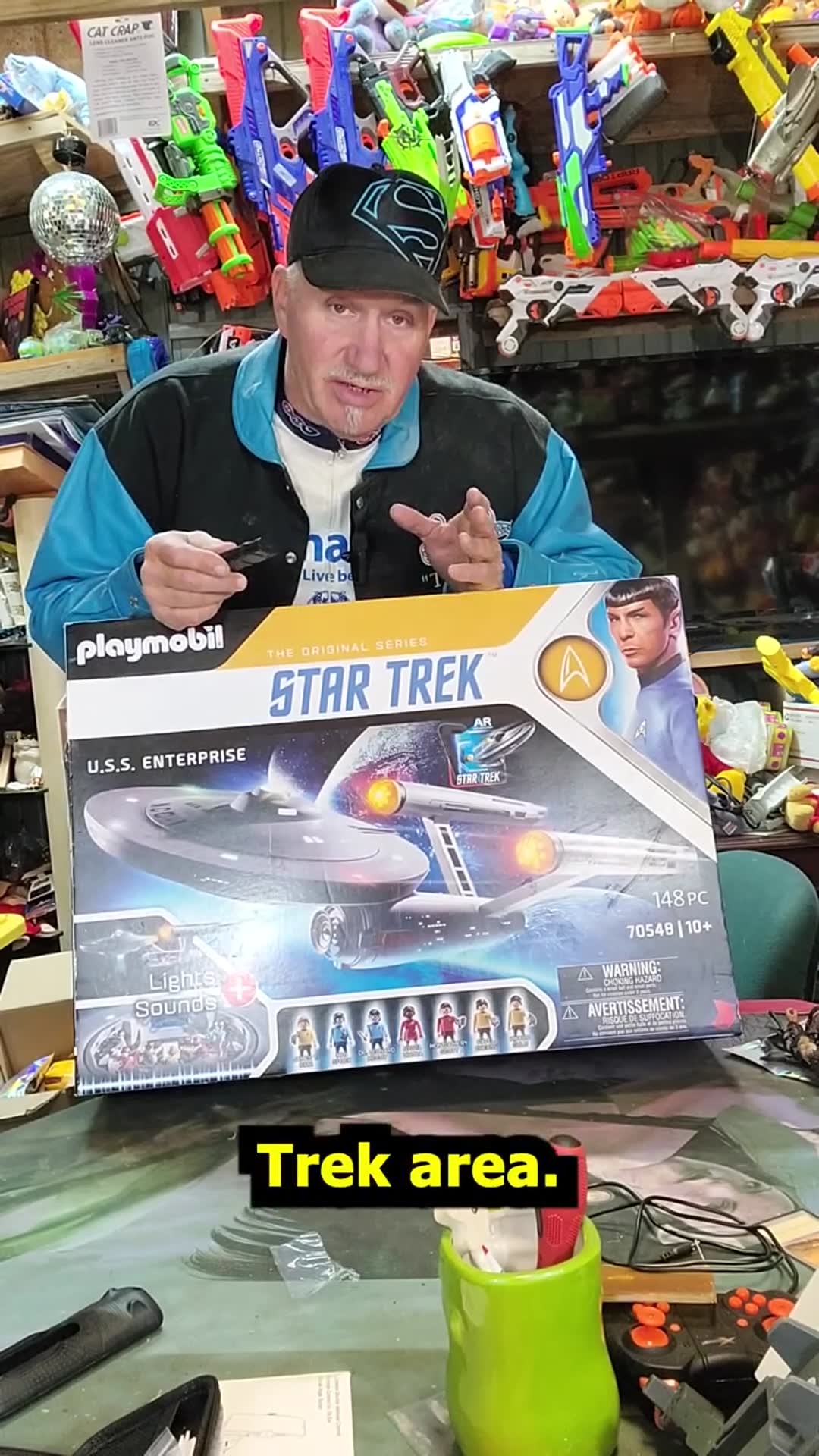 Video thumbnail for Star Trek Original Series by Playmobil #Shorts