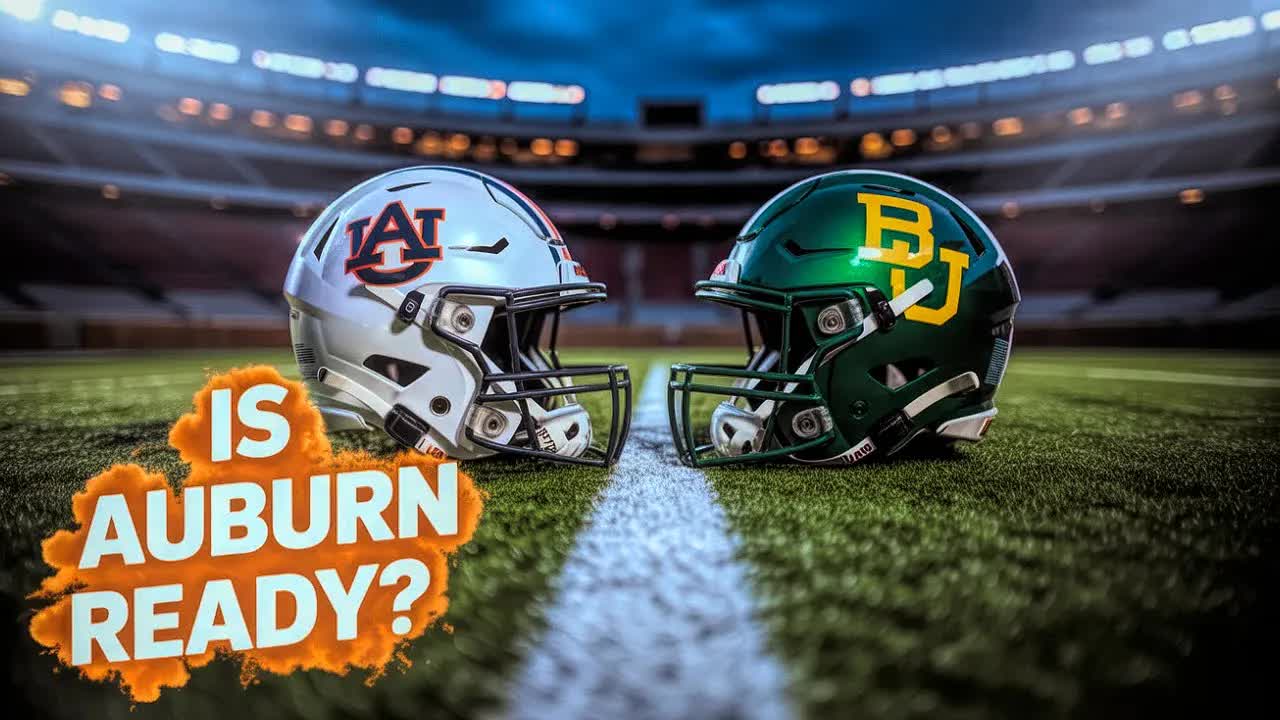 'Video thumbnail for Baylor vs Auburn Preview: Is an Upset Brewing on The Plains?'