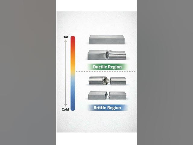 Video thumbnail for Ductile to brittle transition DBT #MechanicalEngineering #Metallurgy #MaterialScience #DBTT #Welding