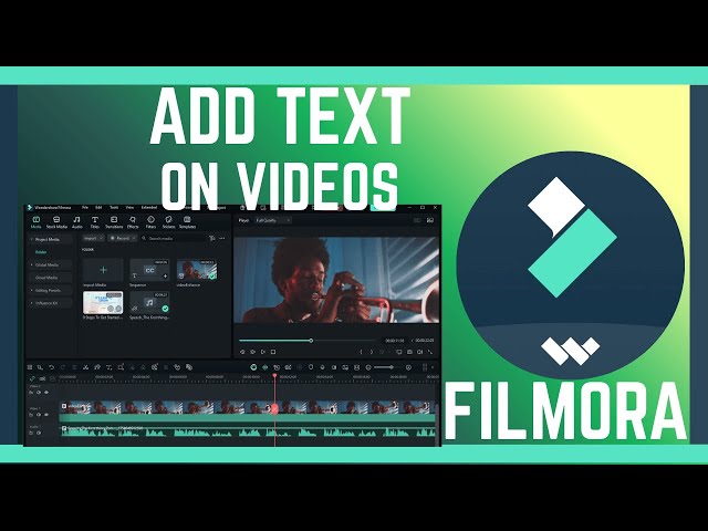 Video thumbnail for How To Add Text In Filmora Video Editor