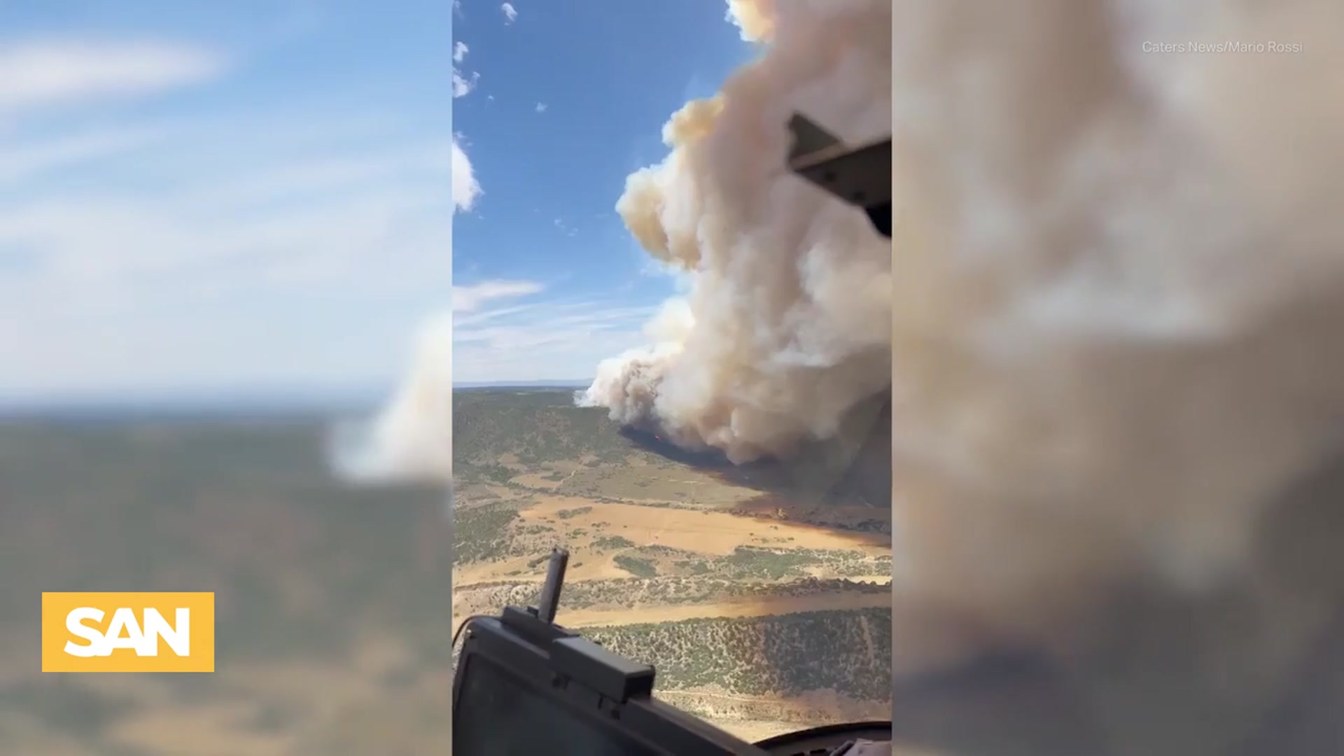 'Video thumbnail for Lee Fire burns more than 113,000 acres, now 5th largest fire in Colorado history'