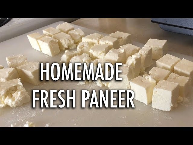 Video thumbnail for Fresh Homemade Paneer Recipe | Easy Indian Recipe | Cooking with Anadi
