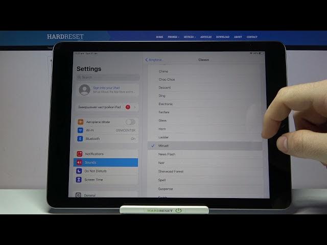 Video thumbnail for All Alert Tones for iPad Pro 9.7 – Check All Alert Sounds for APPLE