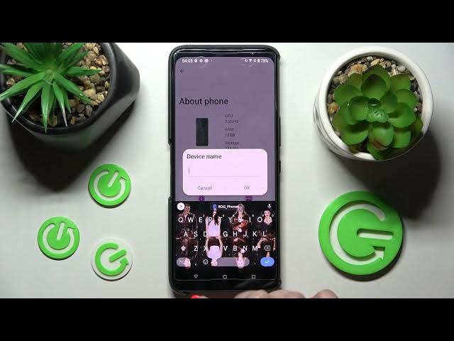 Video thumbnail for How to Change Device Name on Asus ROG Phone 6 - Set up New Name