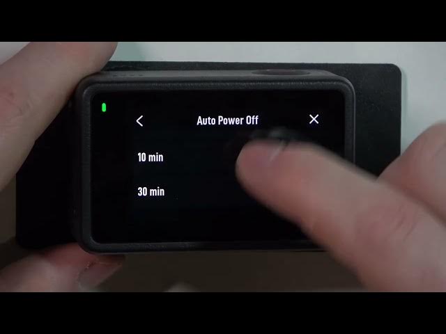 Video thumbnail for How To Manage Auto Power Off Timer In DJI Osmo Action 4