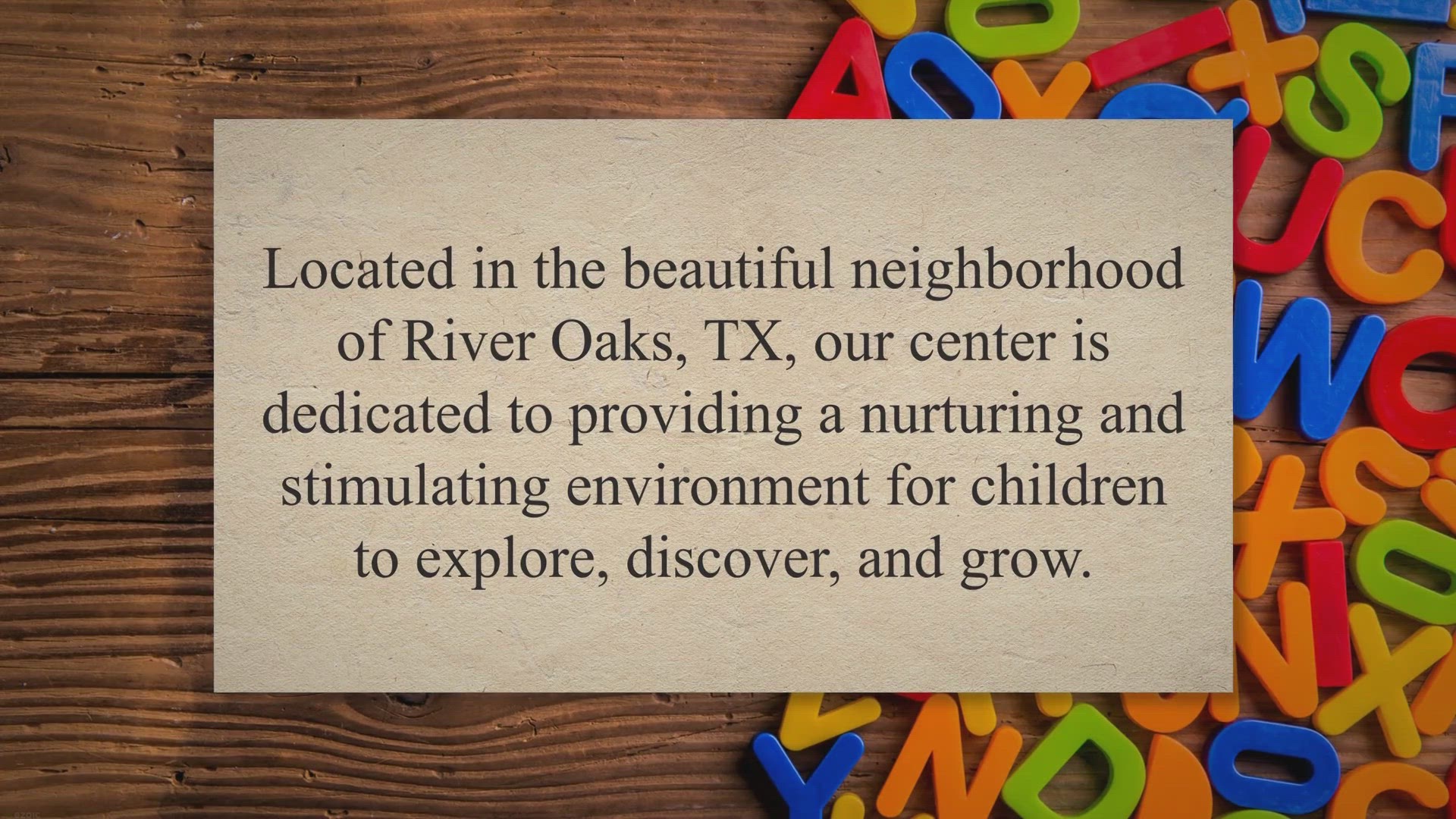 Video thumbnail for Unlocking the Magic of Learning: Discover Kids R Love Learning Center's Programs and Curriculum in River Oaks, TX