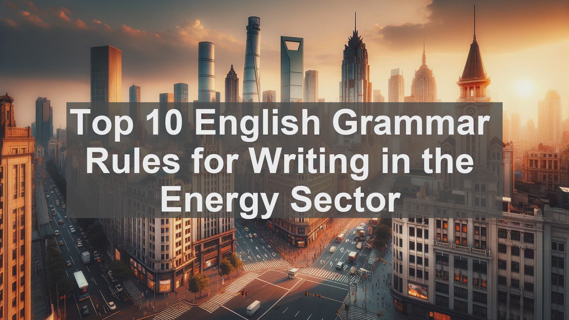 'Video thumbnail for Top 10 English Grammar Rules for Writing in the Energy Sector'