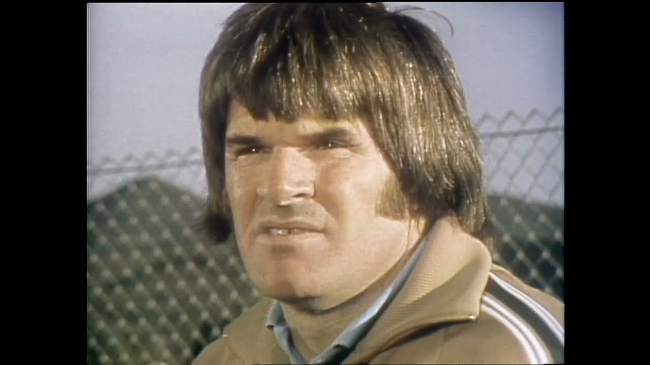 Video thumbnail for Greatest Sports Legends- Features Pete Rose hitting his 44 game singles streak in 1978