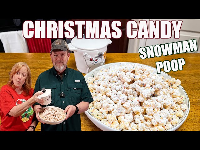 Video thumbnail for Christmas Candy Using Corn Pops Cereal SNOWMAN POOP